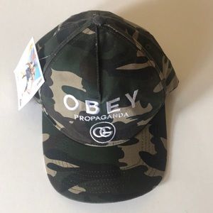 Obey camouflage hat